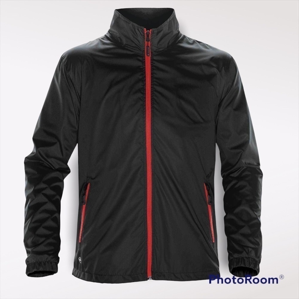 Stormtech Men's black/Red Axis Shell - GSX-1 size Medium